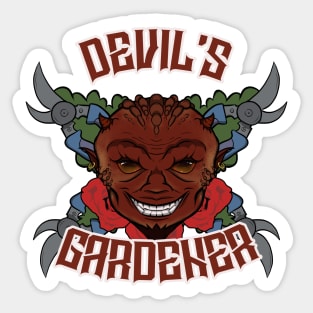 Devil's Gardener Sticker
